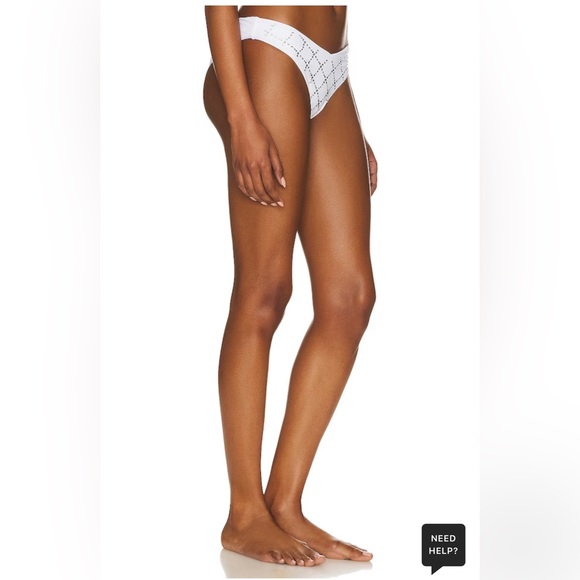 BEACH RIOT x REVOLVE Vanessa Bikini Bottom in White - Picture 3 of 9